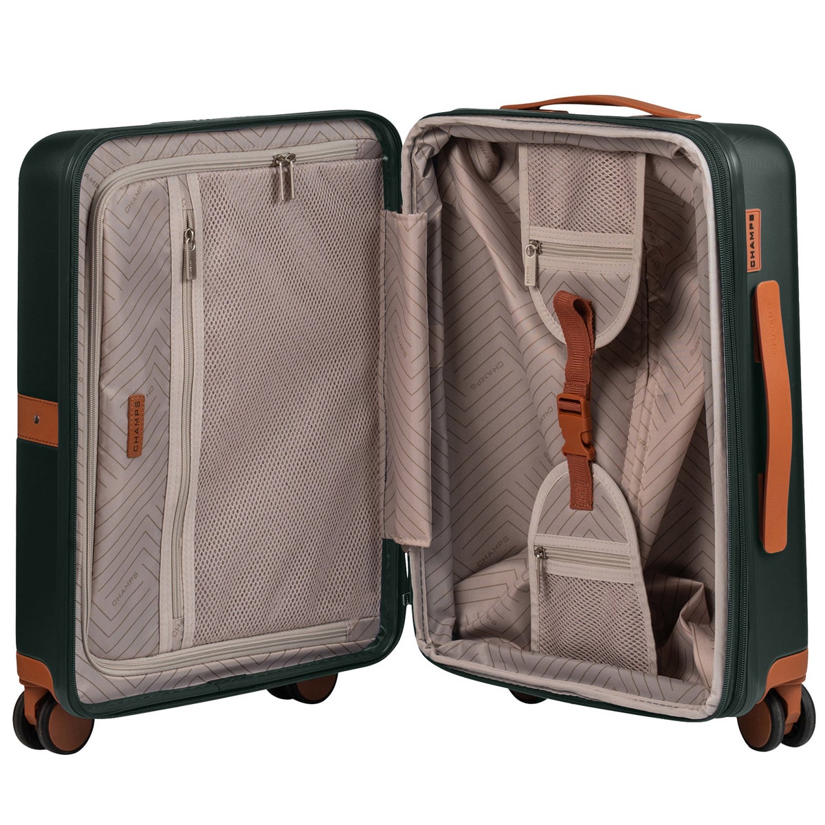 Champs - Vintage II Hardside Expandable Spinner Carry-On Luggage
