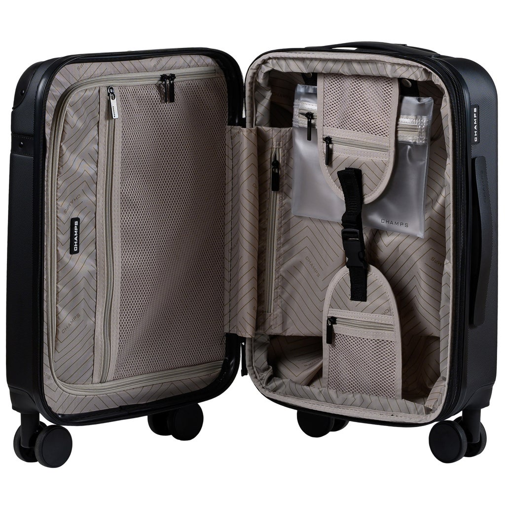 Champs Vintage Hardside Carry-on