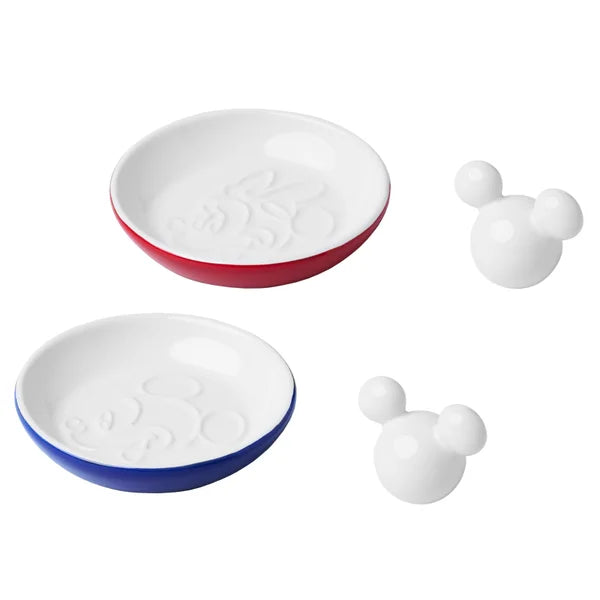 Disney Bon Voyage Dip Dish and Chopstick Holder Set, 4-piece