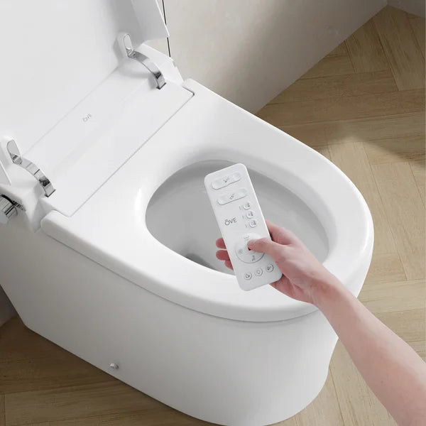 OVE Decors Eaton Smart Bidet Toilet with Built-in Tank