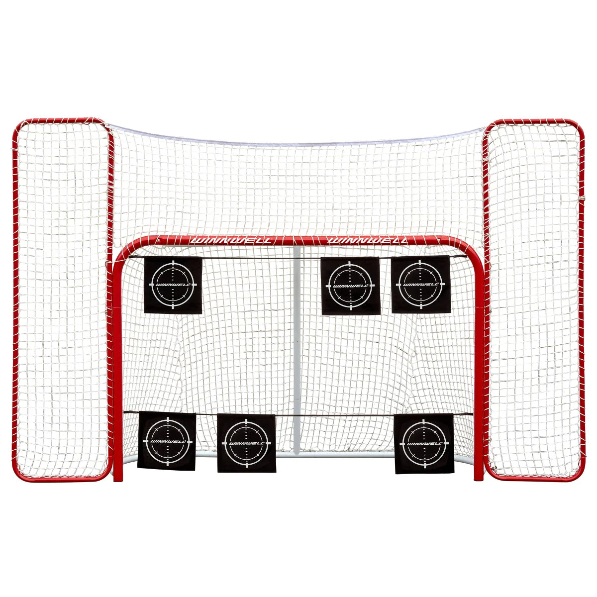Winnwell Proform Hockey Net 72 in. with Backstop and 2 Bungee Targets