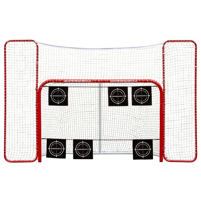 Winnwell Proform Hockey Net 72 in. with Backstop and 2 Bungee Targets