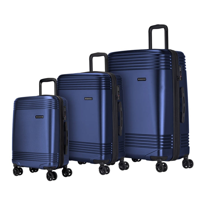 Bugatti Nashville 3-piece Hardside Luggage Set - Navy