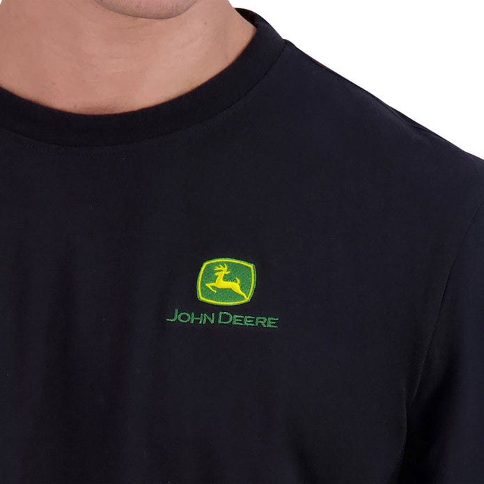 John Deere Men's Short Sleeve Embroidered Logo T-Shirt
