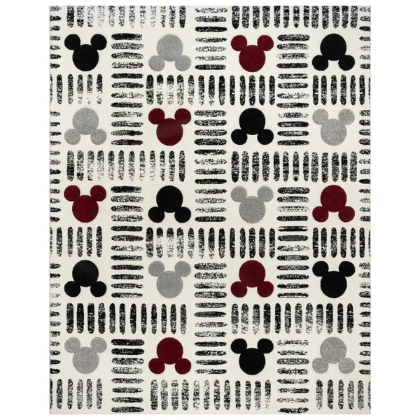 Gertmenian Disney Mickey Mouse Strokes Indoor Area Rug