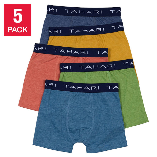Tahari Boys Boxer Brief, 5-pack - Multi-Coloured