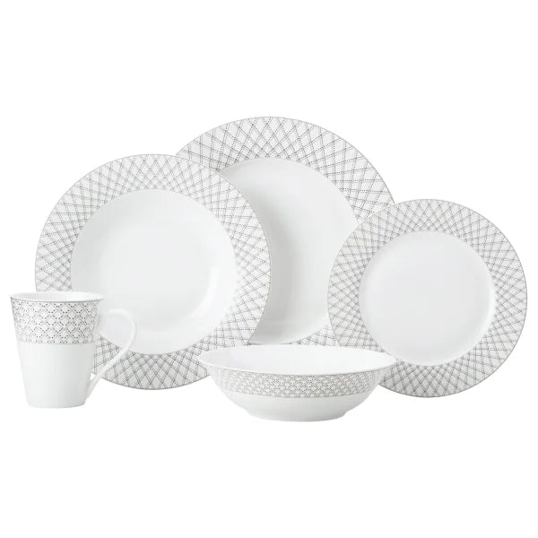 Maxwell & Williams - Jewel Porcelain Dinnerware Set, 20-pieces