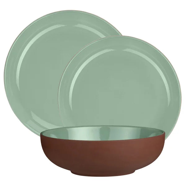 Maxwell & Williams Sienna Teal Dinnerware Set, 24-piece