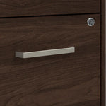 Office Pro Strive L-shaped Desk with Rolling File Cabinet