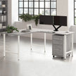 Bush Furniture Office Pro Havin 3-piece L-shaped Workstation
