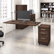 Office Pro Strive 151.6 cm (59.7 in.) Computer Desk with Mobile File Cabinet
