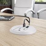 Office Pro Strive L-shaped Desk with Mobile File Cabinet
