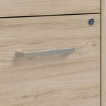 Office Pro Strive L-shaped Desk with Mobile File Cabinet