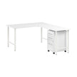 Bush Furniture Office Pro Havin L-shaped Computer Desk with Mobile File Cabinet