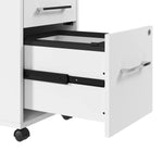 Bush Furniture Office Pro Havin L-shaped Computer Desk with Mobile File Cabinet