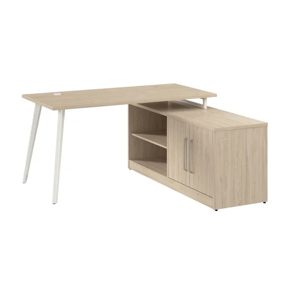 Office Pro Strive 151.64 (59.7 in.) Computer Desk with Low Storage Cabinet
