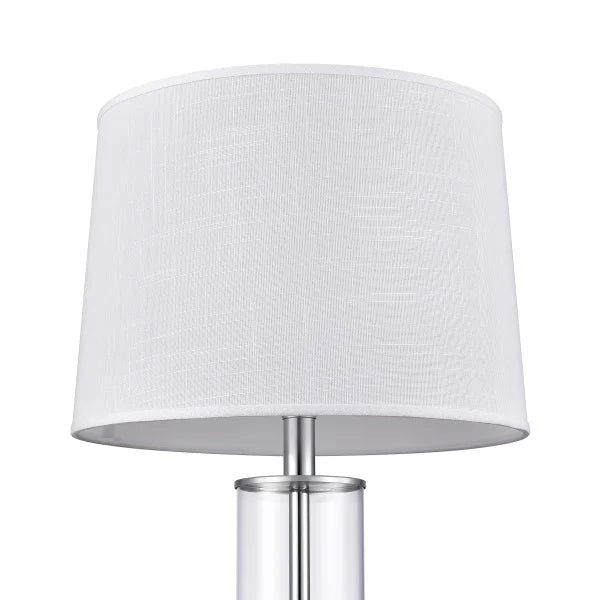 Glass Cylinder Table Lamp Set, 2-pack