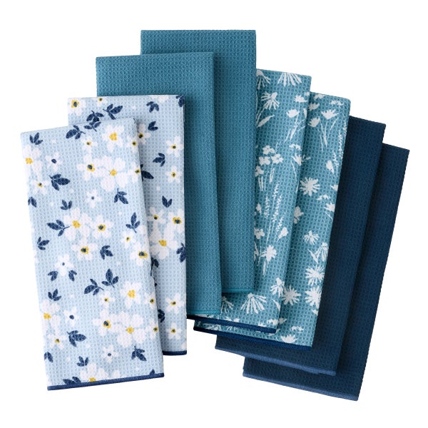 Town & Country Living Microfiber Kitchen Towels, 8-pack