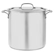 Bergner Stainless Steel Stock Pot with Lid, 16 L (16.9 qt.)