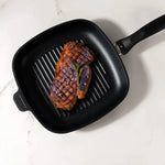 Swiss Diamond XD Cast Aluminium Square Grill Pan, 24.13 cm x 24.13 cm (9.25 in. x 9.5 in.)