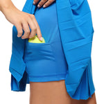 Lolë Women's Asymmetrical Pleated Skort