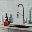 KRAUS Spot Free Bolden 18-in Pull-down Kitchen Faucet