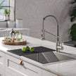 KRAUS Spot Free Bolden 18-in Pull-down Kitchen Faucet