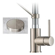KRAUS Spot Free Bolden 18-in Pull-down Kitchen Faucet