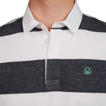 United Colors of Benetton Men's Long Sleeve Rugby Sweater