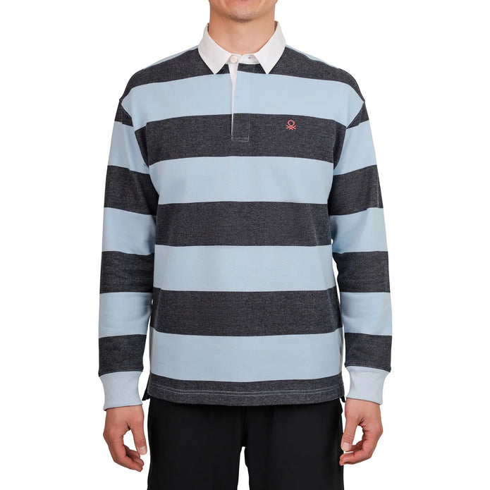 United Colors of Benetton Men's Long Sleeve Rugby Sweater