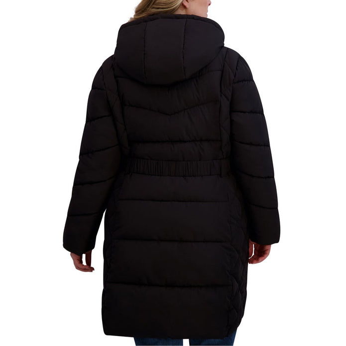 Andrew Marc Women's Belted Long Jacket