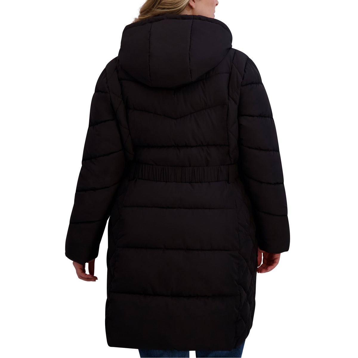 Andrew Marc Women's Belted Long Jacket