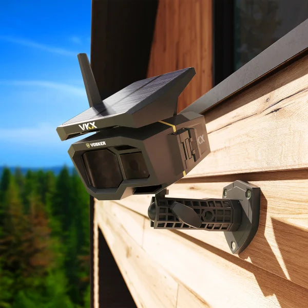 VOSKER VKX Outdoor 1080p Solar Powered Cellular Connectivity Security Camera