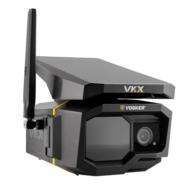 VOSKER VKX Outdoor 1080p Solar Powered Cellular Connectivity Security Camera