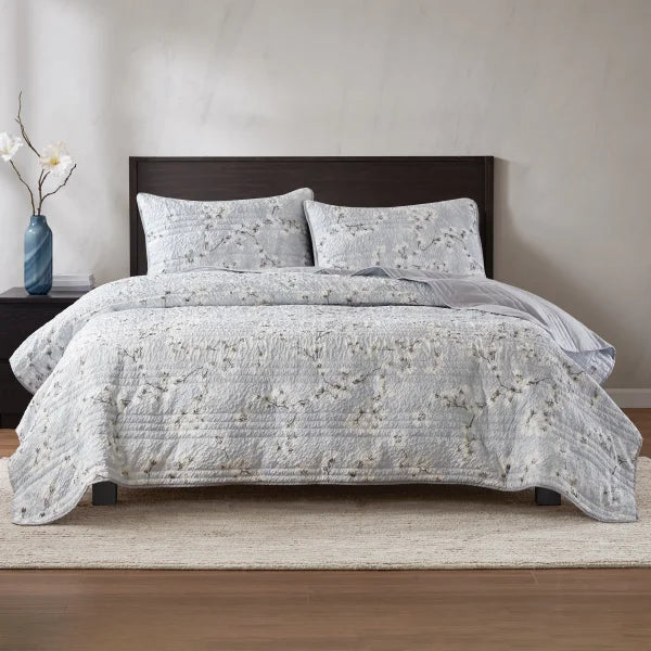 N Natori 3-piece Quilt Set
