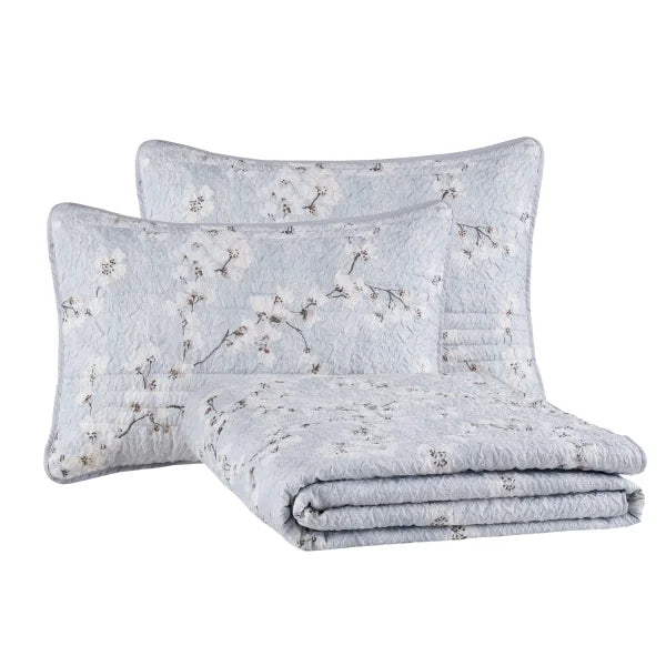 N Natori 3-piece Quilt Set