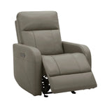 Gilman Creek – Top-grain Leather Rocker Power Recliner with Power Headrest