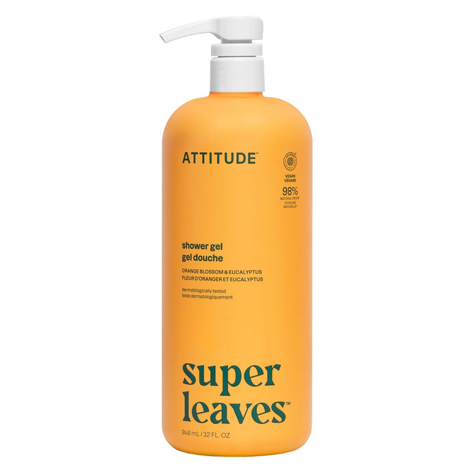 ATTITUDE Super Leaves Shower Gel Duo, 2 x 946 mL