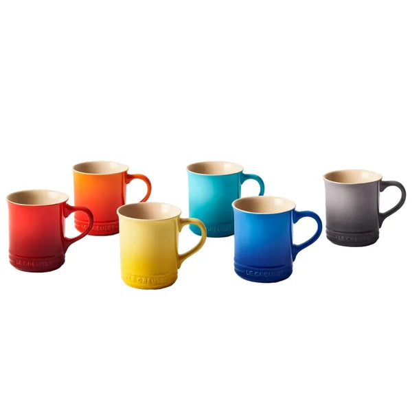 Le Creuset Rainbow Classic Mugs, 6-pack