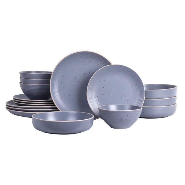 Stone Lain Lauren Stoneware Dinnerware, 16-pieces