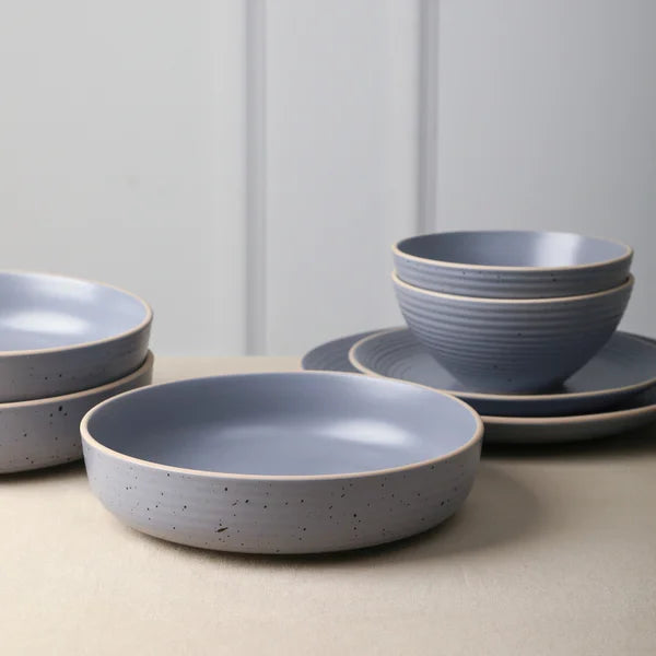 Stone Lain Lauren Stoneware Dinnerware, 16-pieces
