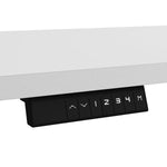 Bestar Viva 150.6 cm (59.3 in.) Height Adjustable Desk with Bookcase