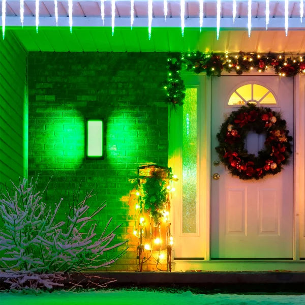 Atomi Smart Wi-Fi Quadrata Outdoor Wall Sconces (2-pack)