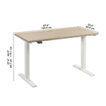 Office Pro Amplify 120.9 cm x 59.9 cm (47.6 in. x 23.6 in.) Height Adjustable Desk