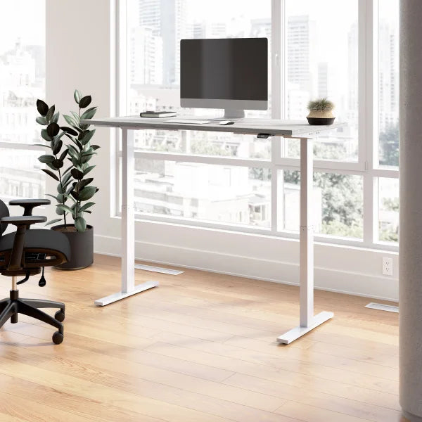 Office Pro Amplify 150.9 cm x 74.7 cm (59.4 in. x 29.4 in.) Height Adjustable Desk