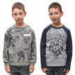Licensed Kids Crewneck Shirt, 2-pack