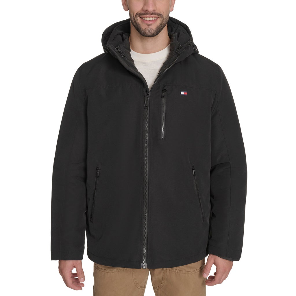 Tommy Hilfiger Men's 3-in-1 Jacket - Black