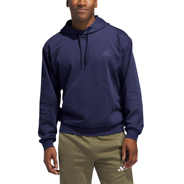 adidas Men's Fleece Hoodie - Blue