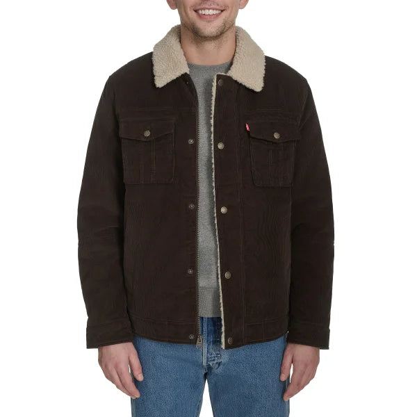 Levi's Men's Sherpa Lined Cord Jacket