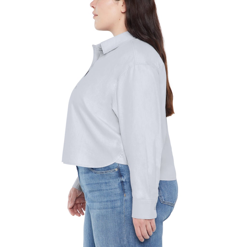 Gap Women's Cropped Poplin Top